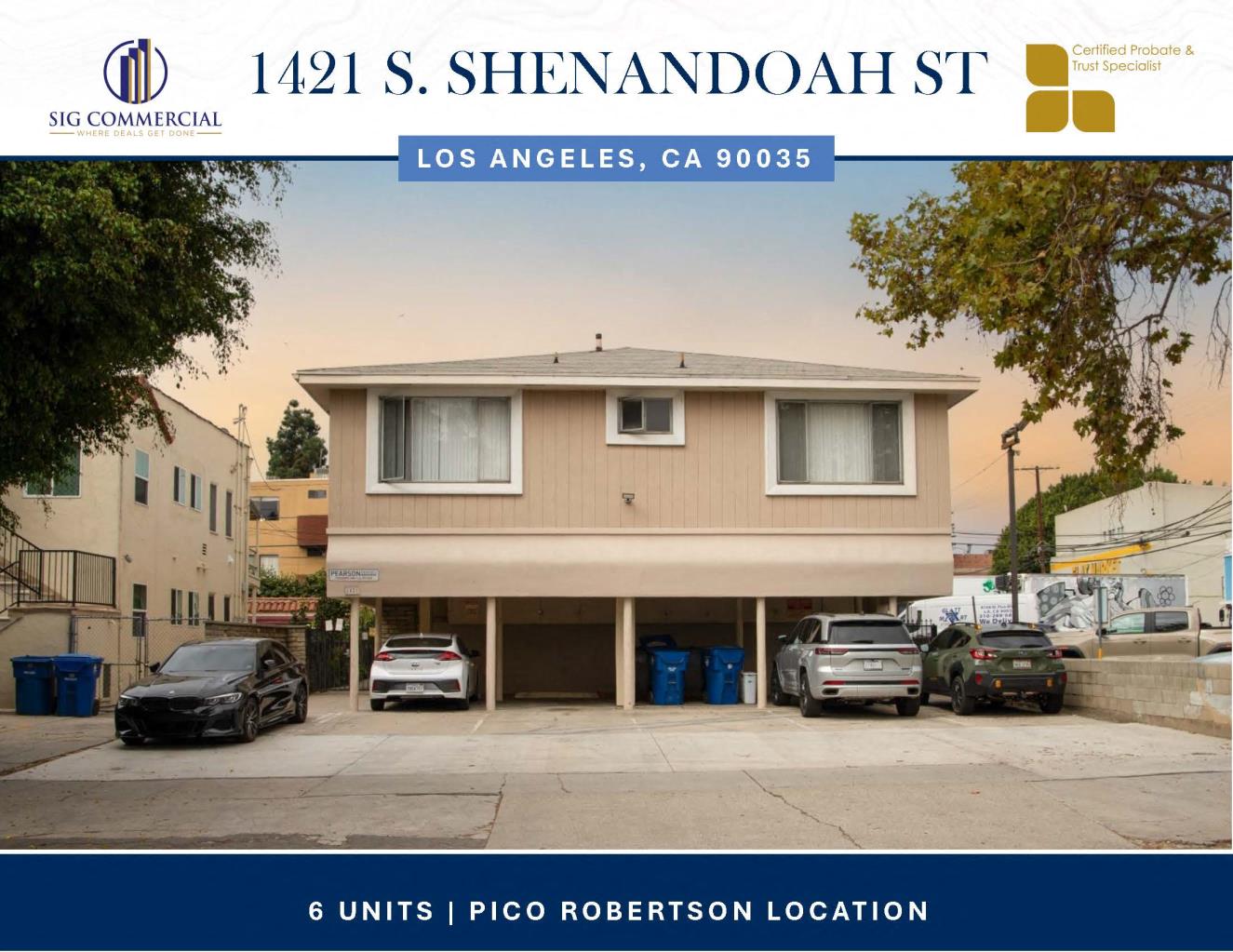 1421 South Shenandoah Street, Los Angeles, CA 90035